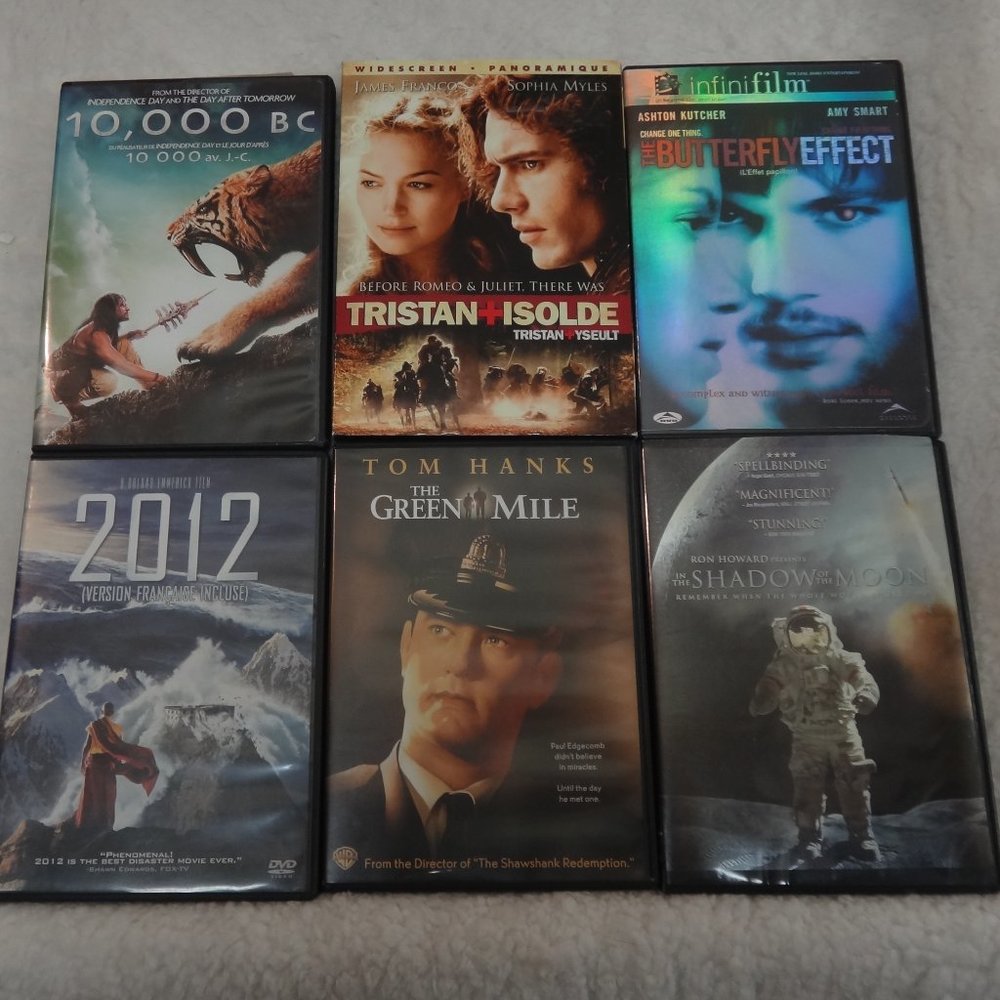 SCI-FI ACTION ADVENTURE MOVIE 6 PACK DVD LOT